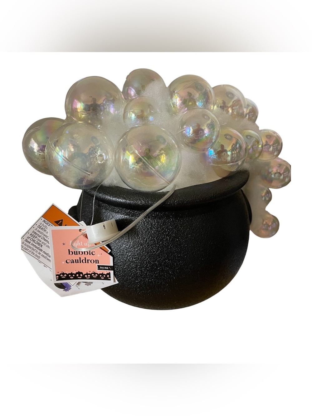Viral Dollar General Light up Halloween Bubble Cauldron - NWT **